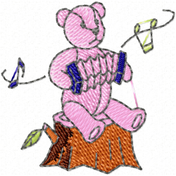 Teddy Embroidery Design 11 Teddy Embroidery Design 11